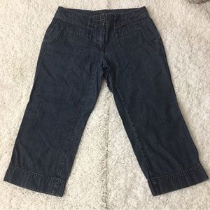 FREE NY&Co. Denim Capris: Size 2